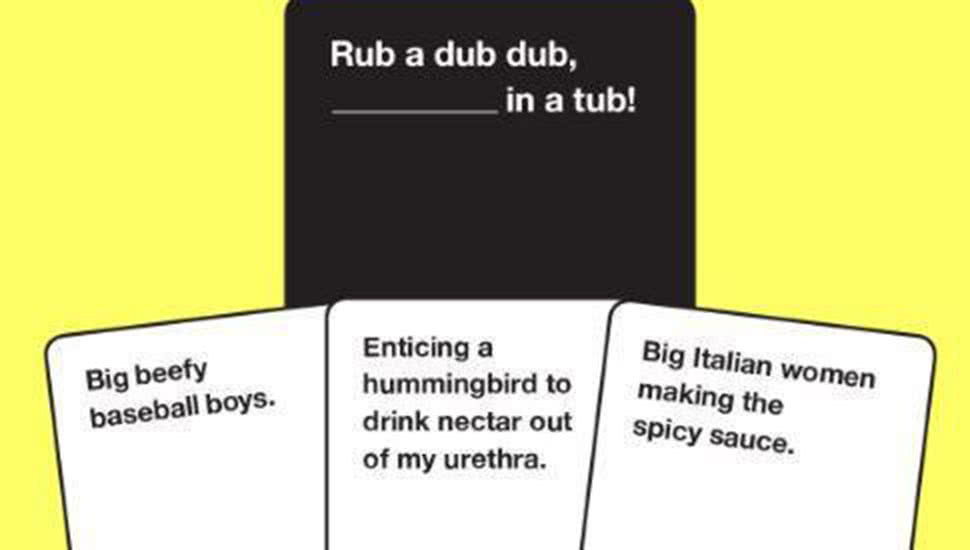 You can now play Cards Against Humanity with your mates online