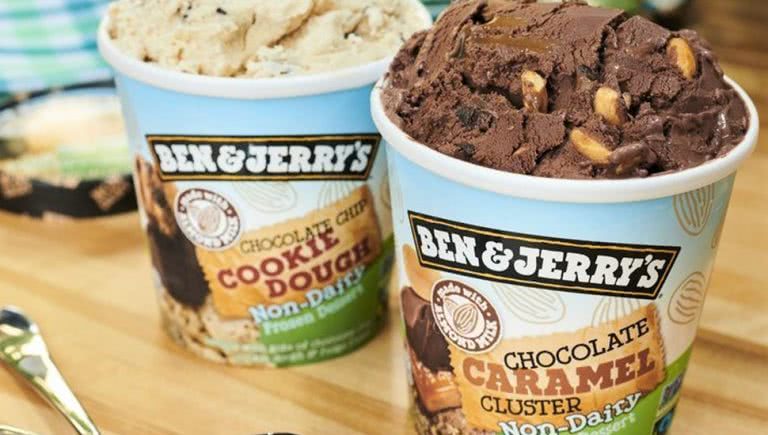 Ben & Jerry's two new vegan flavours.