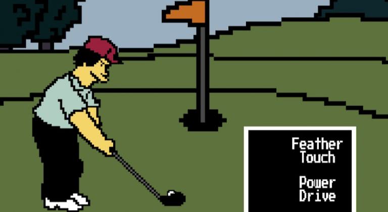 The Simpsons - Lee Carallo's Putting Challenge