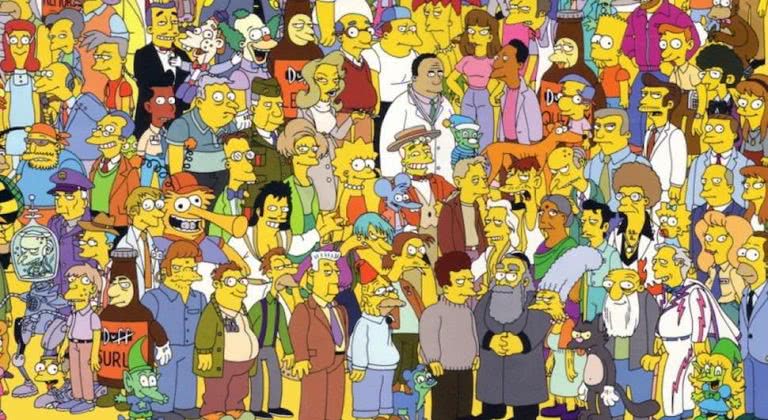 The Simpsons All charcterx