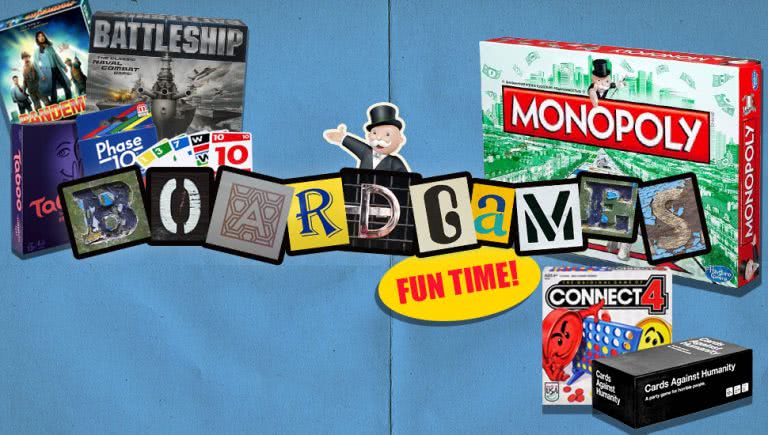 Board games you can play in lockdown.