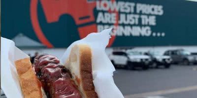 A U.S. expat is copping heat for her Bunnings snag faux pas