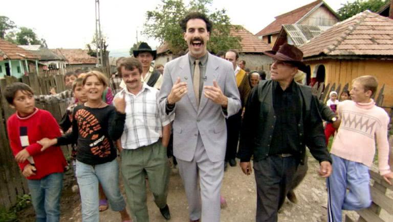 Real-life Kazakhstan gives up slamming Borat and embraces him instead!