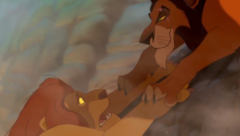 The Lion King Scar and Mufasa