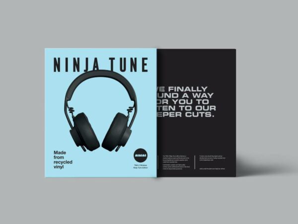 TMA-2 Ninja Tune Edition recycled vinyl headphones-