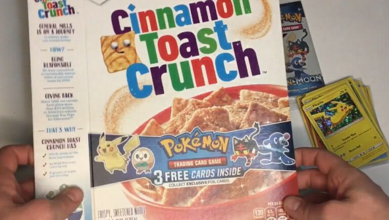 general mills cereal shortage Pokémon cards