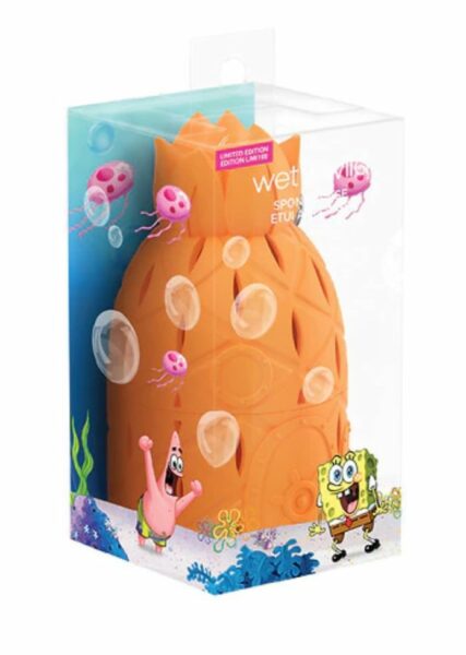 spongebob makeup sponge case pineapple