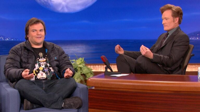 Jack Black will be the final guest to feature on Conan