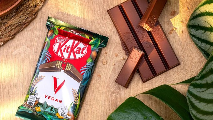 Nestlé unveil KitKat V, the first vegan KitKat