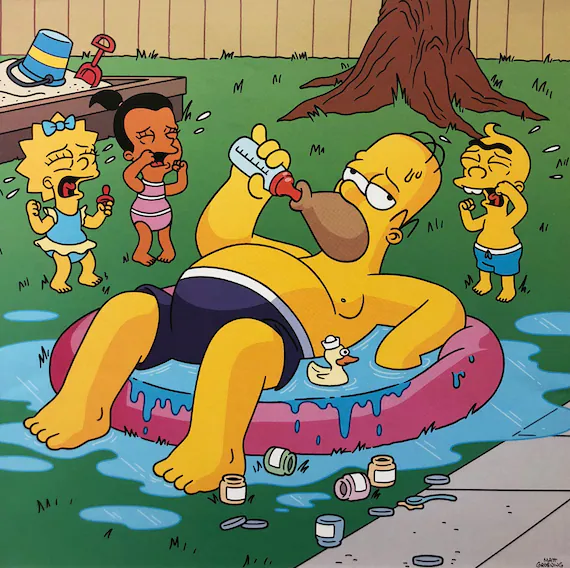 Homer kiddie pool