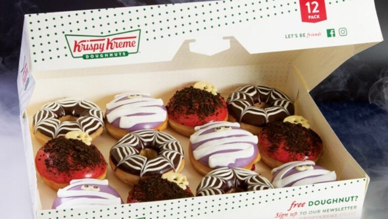 Krispy Kreme giving away free donuts to anyone who rocks up in a Halloween costume
