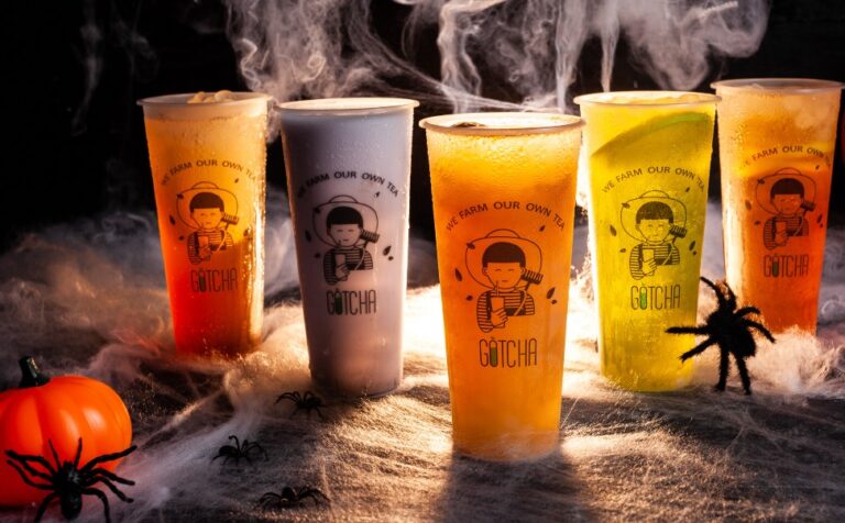Gotcha plays trick or treat with their new Halloween tea flavours
