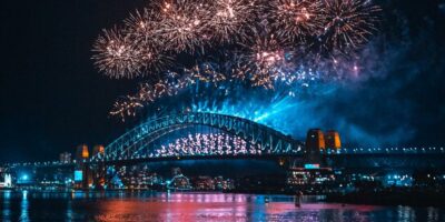 New Year fireworks in Sydney
