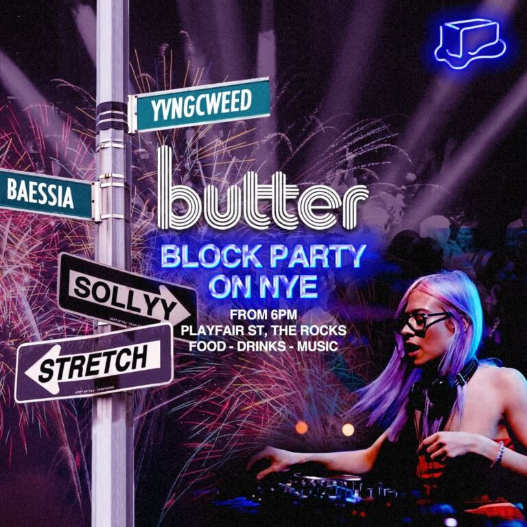 Butter's NYE block party on The Rocks