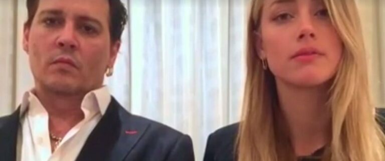 Amber Heard and Johnny Depp apology video