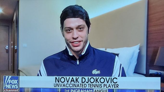 Pete Davidson Novak Djokovic