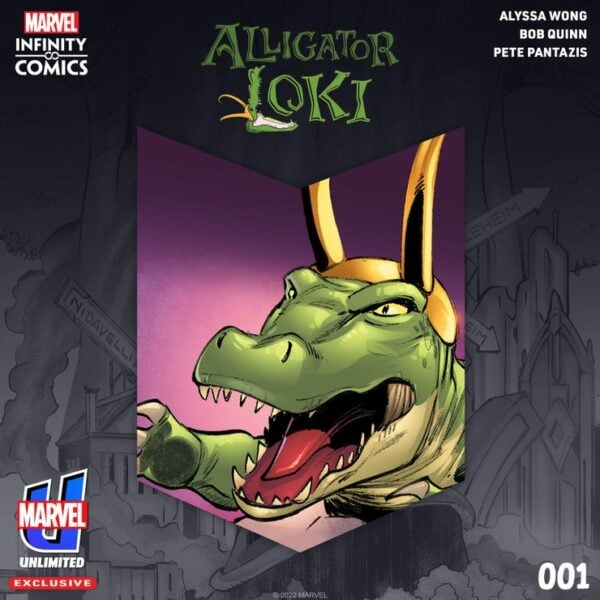 Alligator Loki comic