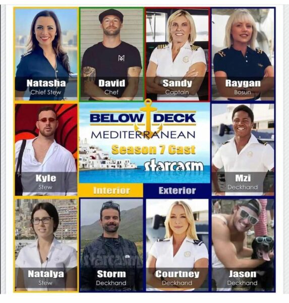 The new cast for Below Deck Med