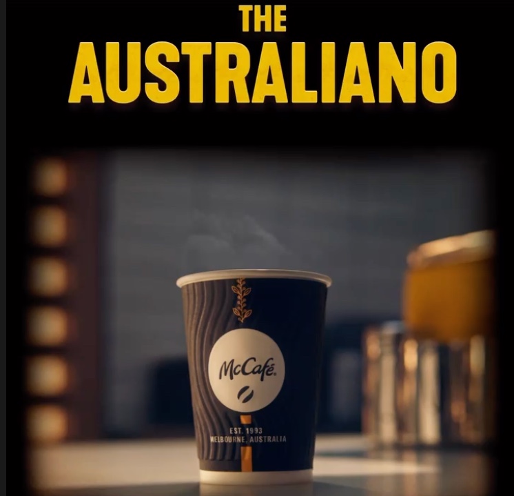 Macca's Australiano coffee