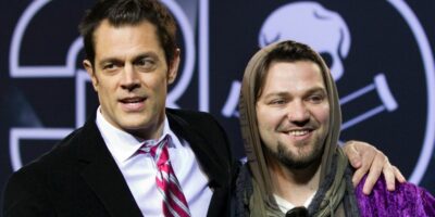 Johnny Knoxville and Bam Margera