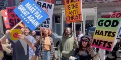 nft christian protesters