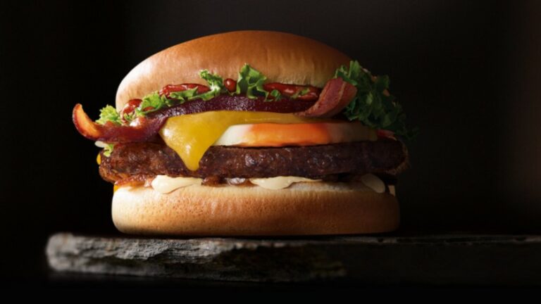 Mcdonald's Angus beef burger australia