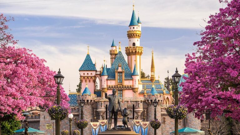 a picture of the magical kingdom from Disneyland
