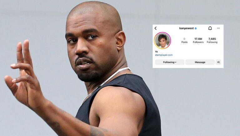 Kanye West shares his profile pic of Kris Jenner