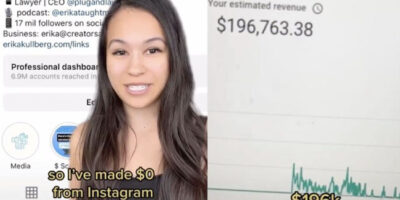 Popular content creator shares income revenue from different platforms