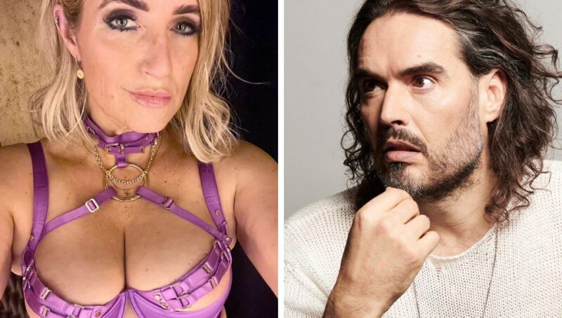 Russell Brand and Bianca Dye