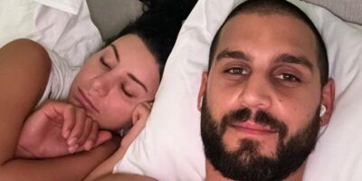 Martha and Michael from MAFS in bed
