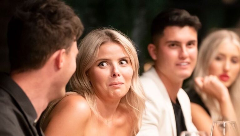 Olivia at a MAFS dinner party