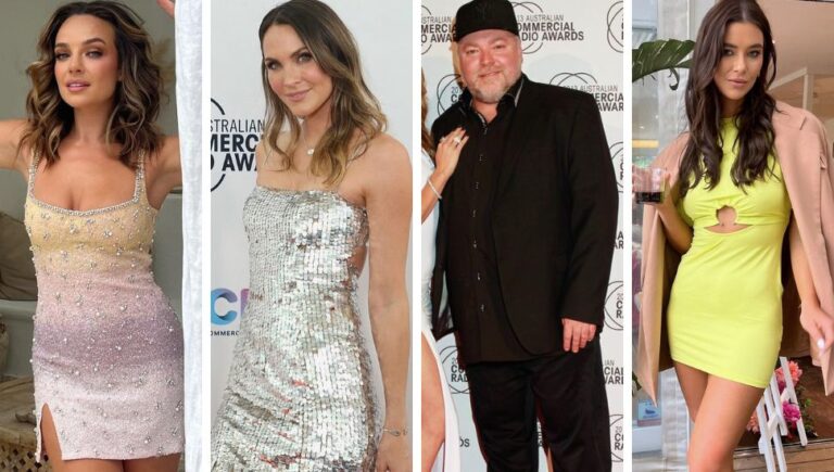 Abbie, Laura Byrne, Kyle Sandilands and Brittany Hockley