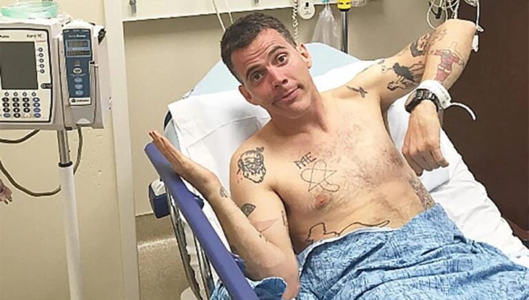 Steve-O on his most painful stunt