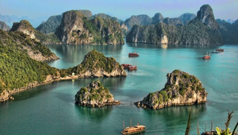 Cheap flights to Halong Bay in Vietnam