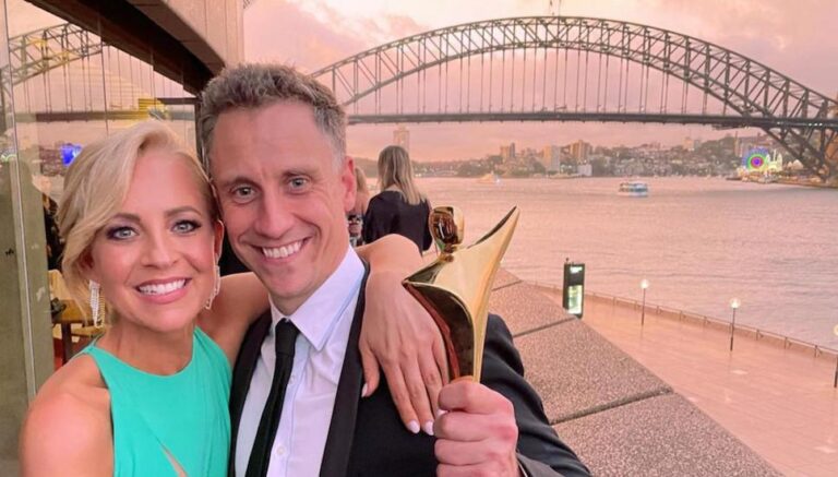 Carrie Bickmore and Chris Walker