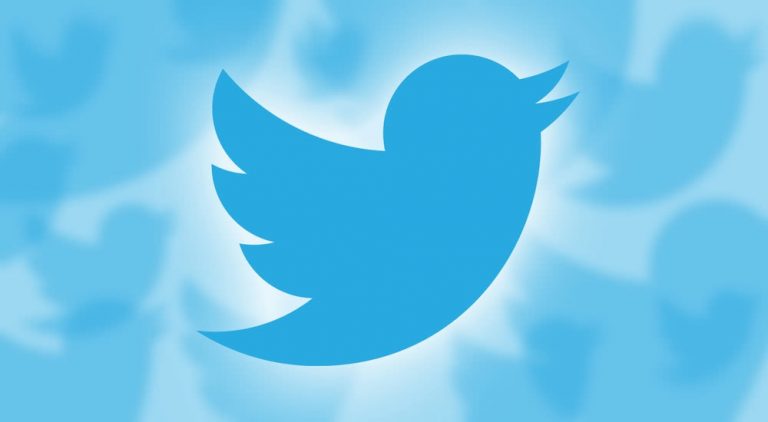 The logo for Twitter
