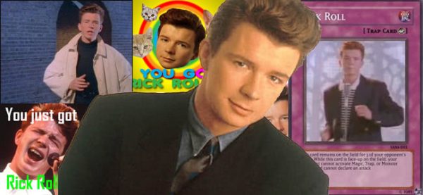 Rickrolling Atey eve Gonna Give You Rickrolling, alternatively Rick-rolling  or Rickroll, is a prank and an Internet meme involving an unexpected  appearance of the music video for the 1987 Rick Astley song