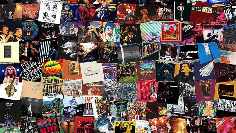 A collection of some of the greatest live albums