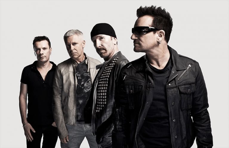 Legendary Irish rock band U2