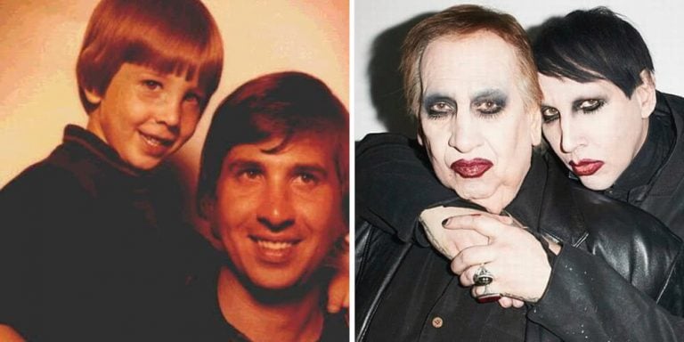 Marilyn Manson and his father
