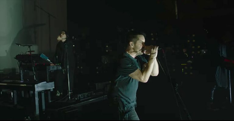 Nine Inch Nails playing live in Bakersfield, 2017