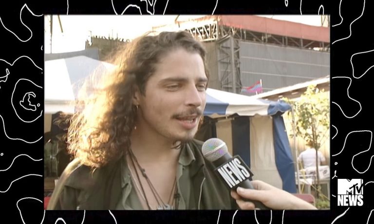 Soundgarden's Chris Cornell interviewed on MTV