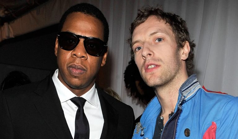 Jay-Z and Chris Martin
