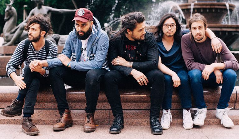 All five members of Sydney rock heroes Gang Of Youths