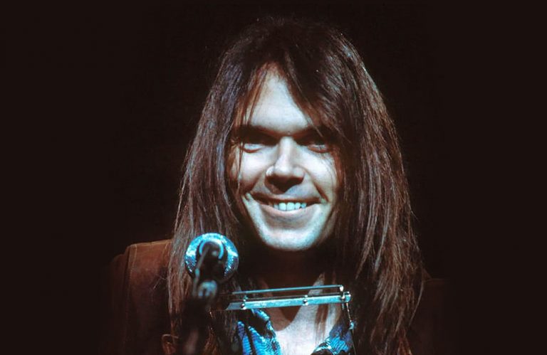 Neil Young in the seventies