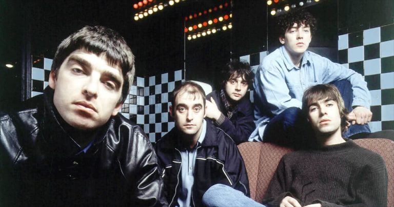 English rock legends Oasis in 1997