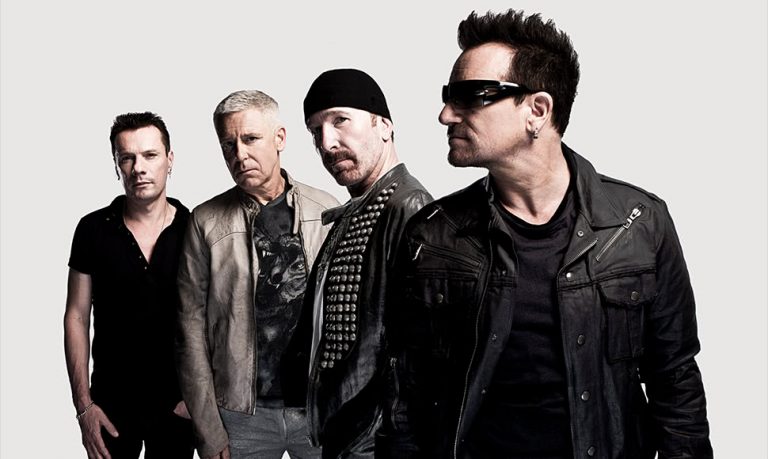 Members of Irish rock band U2