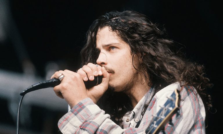 A young Chris Cornell of Soundgarden