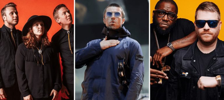 Liam Gallagher and RUn The Jewels play Falls Festival 2017